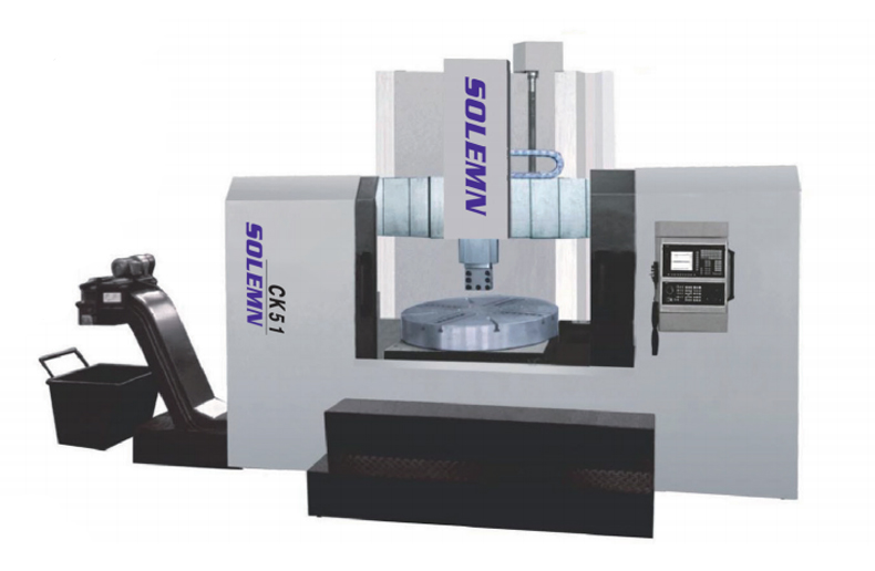 大連莊重CK51系列單柱數(shù)控立式車床