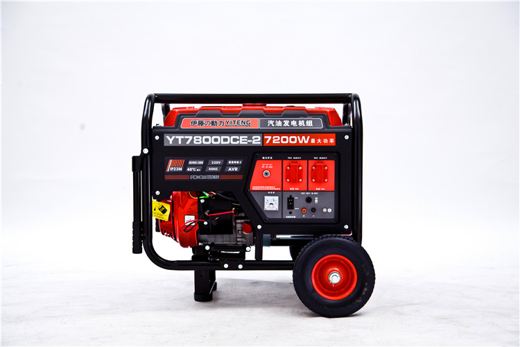 供應(yīng)寶山區(qū)7kw 220V汽油發(fā)電機(jī) YT7800DCE-2