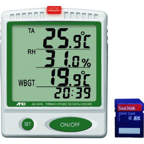 AND艾安德AD5696數(shù)顯溫濕度儀合肥栗山