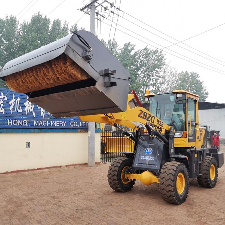 20鏟車改清掃車 改裝 噴水式掃路機(jī)