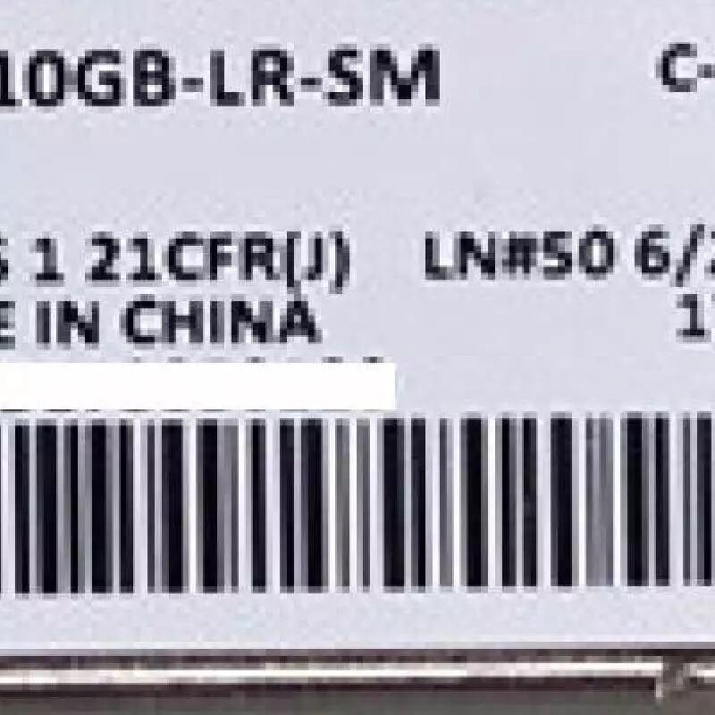 SFP-10GB-LR-SM 10GB 1310NM 長(zhǎng)波單模C-TMP萬(wàn)兆光纖模塊