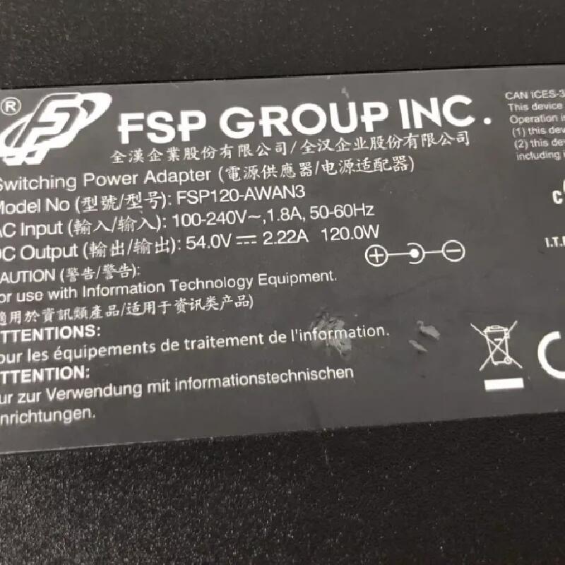 FSP120-AWAN3 54V 2.22A 120W  POE供錄像機電源適配器