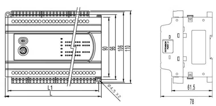 DVP40ES200R DVP40ES200T CPU MODULE 臺(tái)達(dá)PLC可編程控