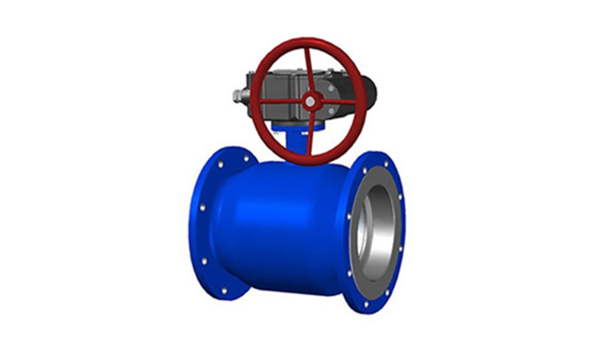 法蘭渦輪傳動(dòng)全焊接球閥