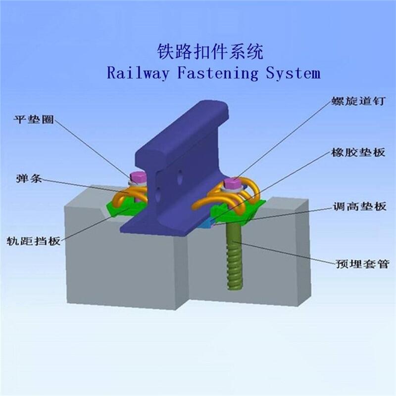 煙臺(tái)60KG鋼軌扣件生產(chǎn)廠家