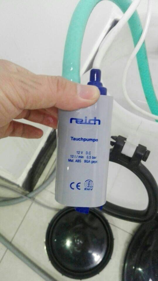 REICH tauchpumpe 12V DC  12l／min  0.5bar