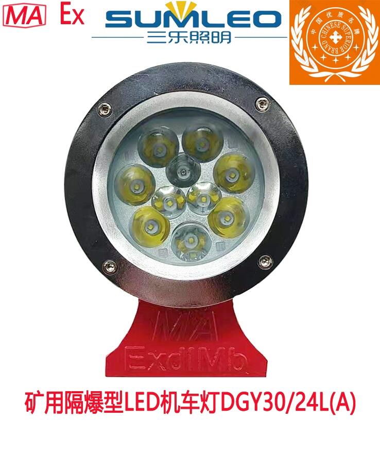 礦用隔爆型LED機(jī)車(chē)燈DGY30/24L(A)