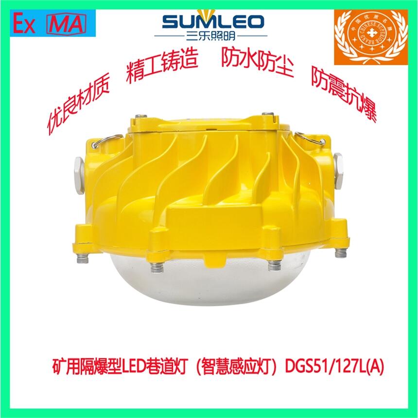 礦用隔爆型LED巷道感應燈DGS51/127LW(A)智慧感應燈