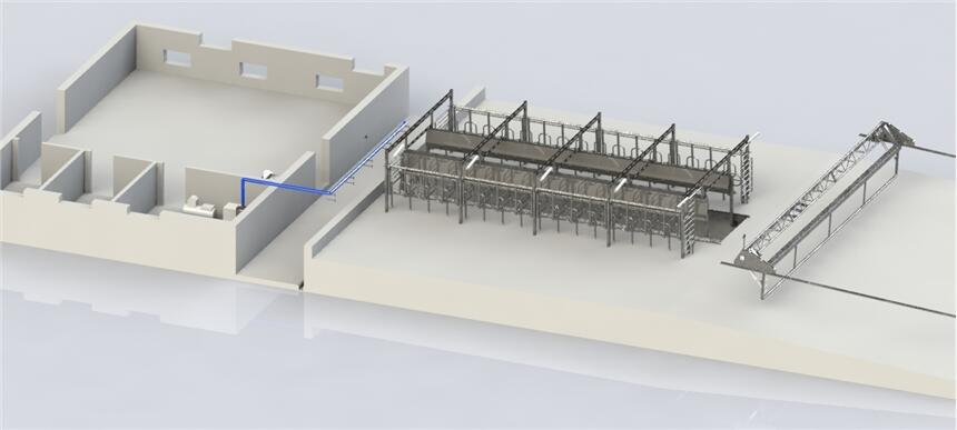 內蒙古自動化并列擠奶廳