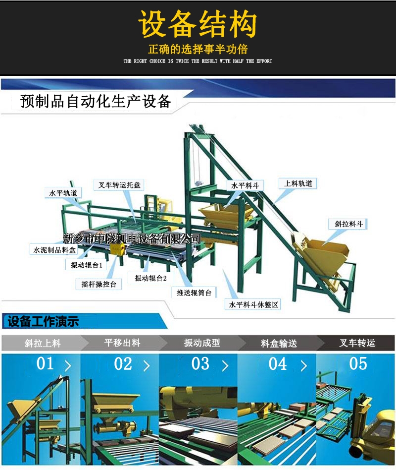 眉山生產(chǎn)小型預(yù)制構(gòu)件的設(shè)備工作原理介紹