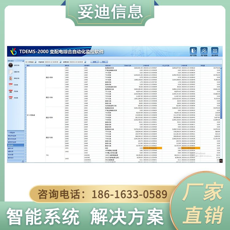 TDEMS-2000智慧園區(qū)管理系統(tǒng)管理方便故障排查效率高