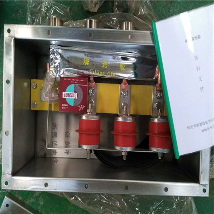 電纜保護(hù)接地箱內(nèi)含護(hù)層保護(hù)器6kV10kV35kV110kV新思達(dá)電氣