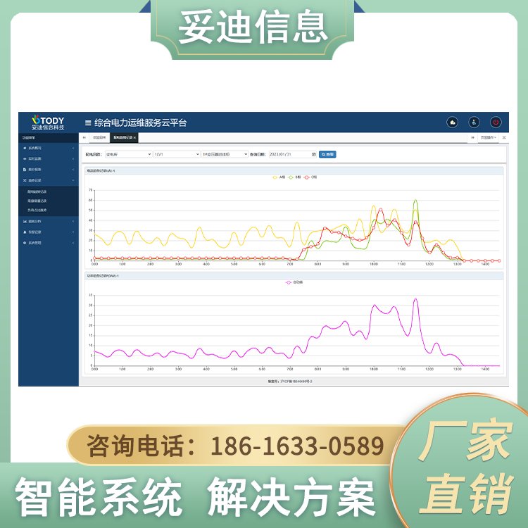 TDEMS-5000電力系統(tǒng)運(yùn)維系統(tǒng)工業(yè)企業(yè)用電管理云平臺(tái)支持定制