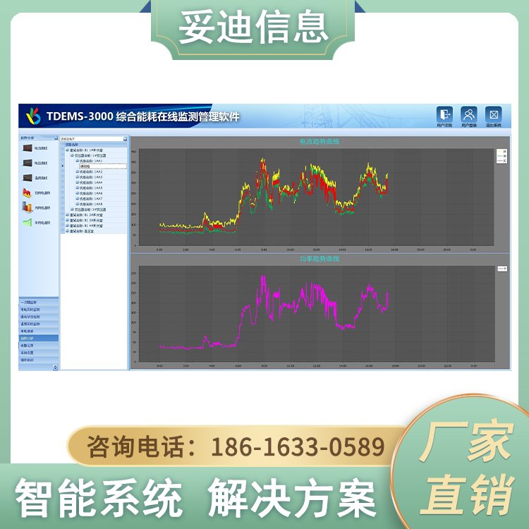 TDEMS-3000能耗監(jiān)測系統(tǒng)智慧校園能源監(jiān)管平臺遠(yuǎn)程可視化管理