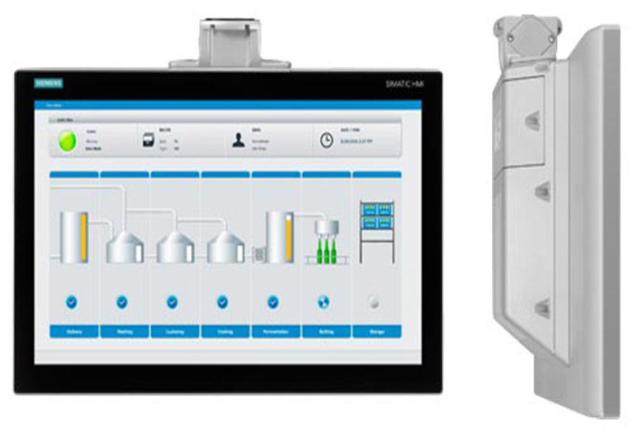 西門(mén)子工控機(jī)6AG4141-5BG42-0FK015觸控顯示屏帶8個(gè)功能鍵無(wú)鍵盤(pán)