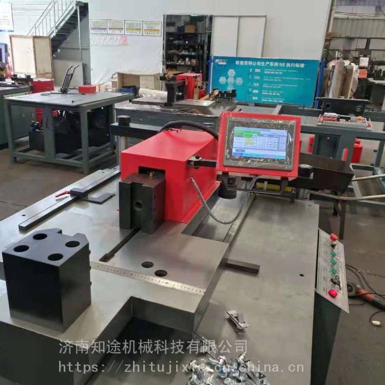 濟南知途機械主營ZTMX-30數(shù)控磚塔式母線加工機，型號***發(fā)貨及時